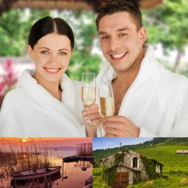 3 nap 2 éj szállás 2 fő részére a Badacsony-hegy lábánál meseszép környezetben, félpanzióval, borkóstolóval