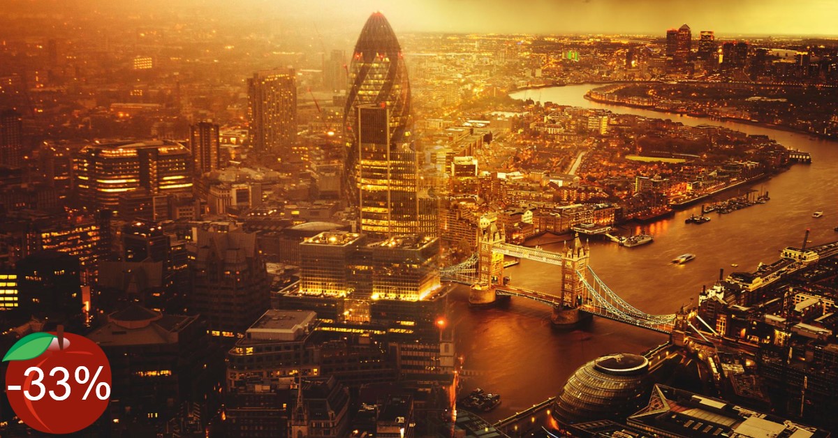 4 nap Londonban repülőjeggyel, illetékkel, most1̶7̶9̶.̶9̶0̶0̶ ̶F̶t̶ helyett&nbsp;119&nbsp;900&nbsp;Ft