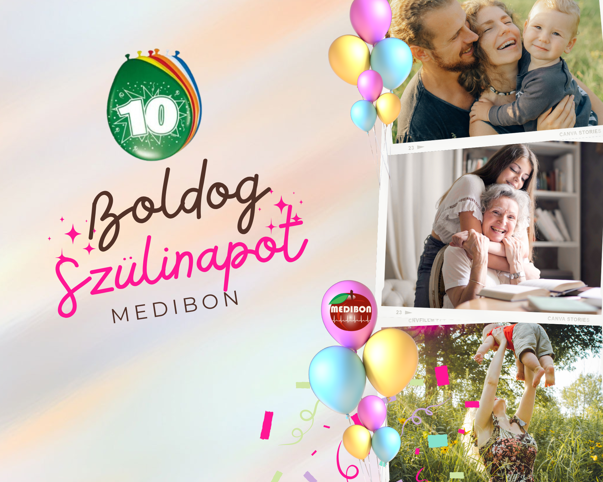 Medibon 10 évesek lettünk!