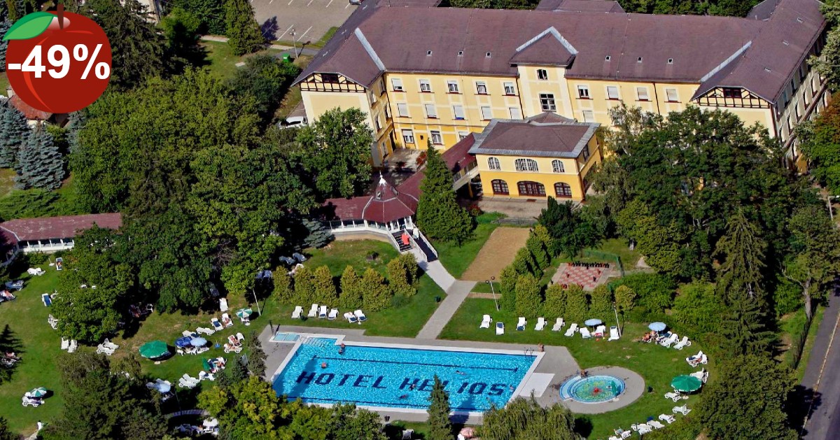 Hévízi wellness telelés, hétvégi felár nélkül a Helios Hotelben, most &nbsp;̶7̶8̶ ̶9̶0̶0̶ ̶F̶t̶ helyett ​39 900 Ft!