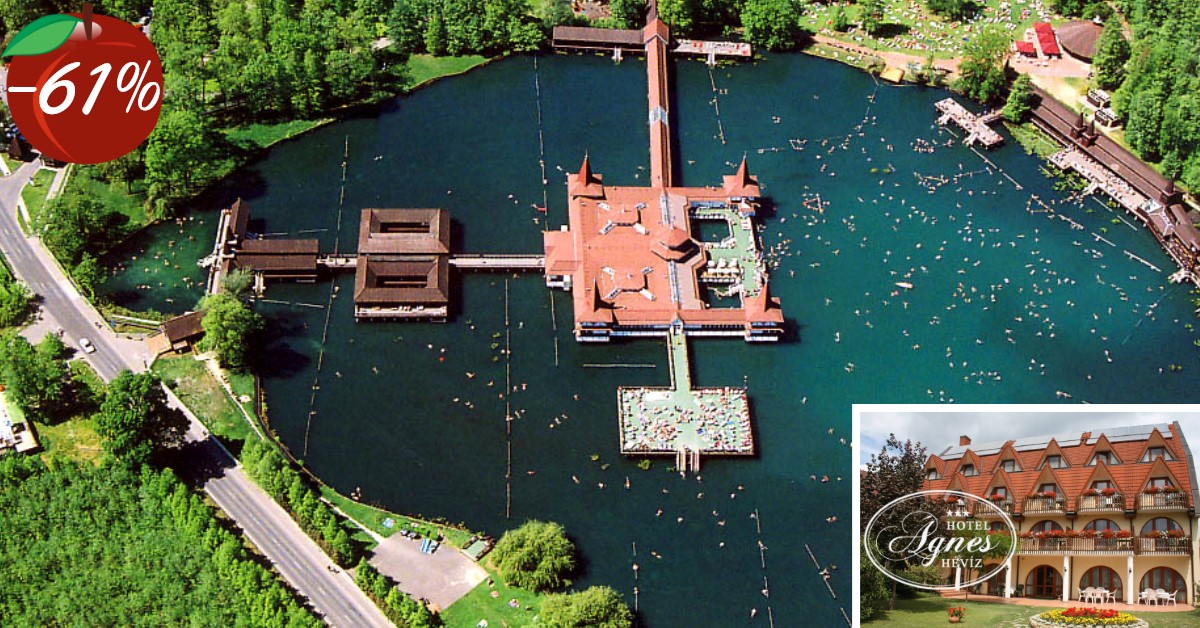 Hévízi gyógyfürdőzés extákkal, hétvégi felár nélkül!&nbsp;̶7̶3̶ ̶8̶0̶0̶ ̶F̶t̶ helyett 28.850 Ft!