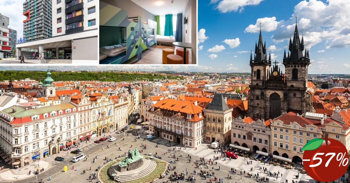 3 napos családi kiruccanás&nbsp;Prágába, hétvégi felár nélkül! 4̶6̶ ̶7̶0̶0̶ ̶F̶t̶ helyett csak&nbsp;19&nbsp;900&nbsp;Ft