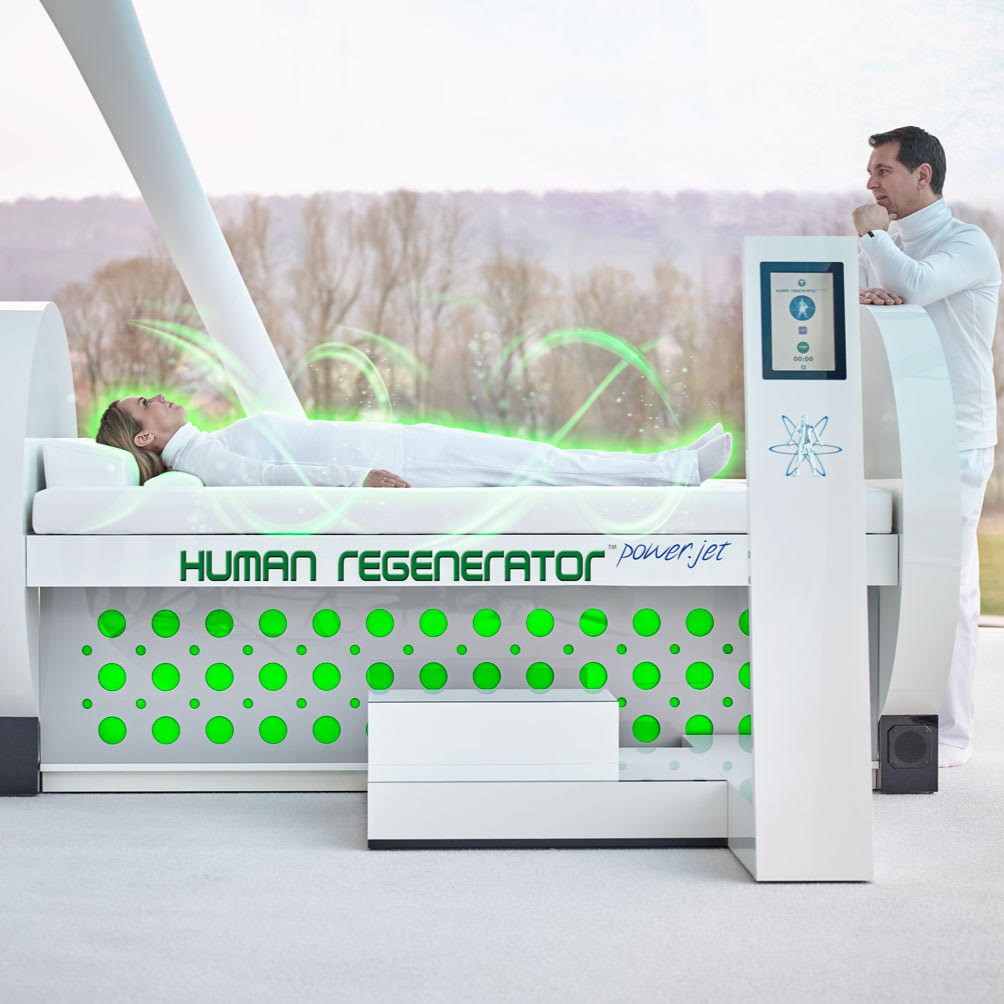Sejtmegújító, exkluzív Human Regenerator Power JET kezelés