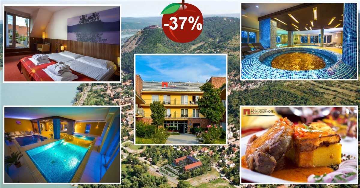 Visegrádi 4 csillagos wellness ​&nbsp;̶7̶9̶.̶8̶0̶0̶ ̶F̶t̶ helyett 44 900 Ft